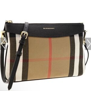 Burberry, Peyton Crossbody Bag House Check Canvas